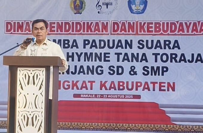 Berita Video Pembukaan Lomba Paduan Suara Mars dan Hymne Tana Toraja, Ini Kata Bupati
